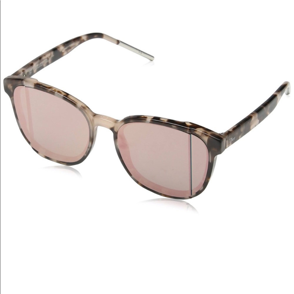 Christian Dior Diorstepf 3Y6/R2 Havana Rose w Pink Mirror Lens Sunglasses Italy - Picture 2 of 13